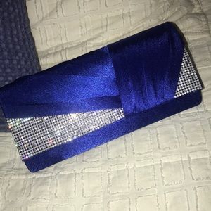Royal blue Clutch